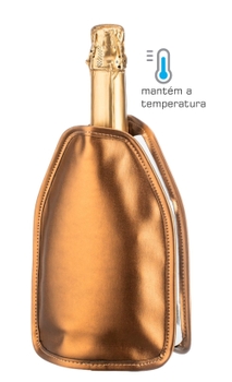 Cooler Térmico Boccati para vinhos e espumantes (bronze)