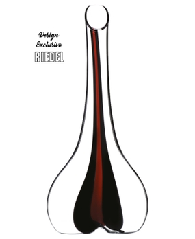 Decanter Riedel Black Tie Smile Stripe Red