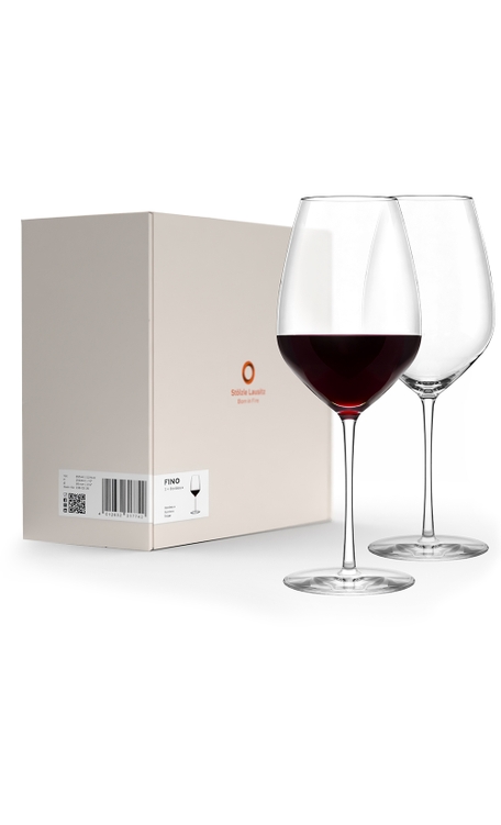 Conjunto 2 Taças para Vinho Stölzle Fino Bordeaux 655ml