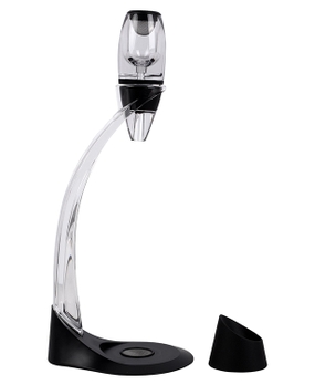 Aerador em Acrílico com Base e Suporte para Taça