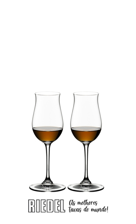Conjunto 2 Taças Riedel Vinum Bar Cognac Hennessy