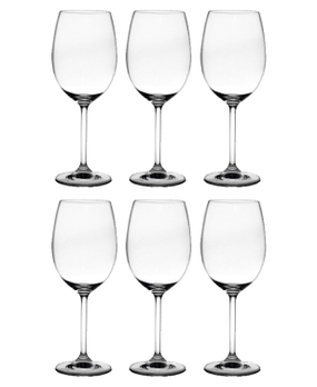 Conjunto 6 Taças de Cristal Bohemia para Vinho 350ml