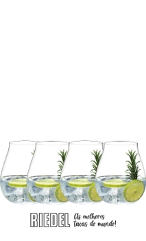 Conjunto 4 Copos Riedel Bar Gin