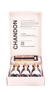 Combo Chandon Descobertas (3 garrafas) + 1 Jogo de Carimbos de Letras | Edição Limitada