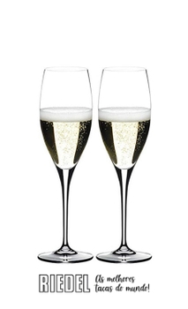 Conjunto 2 Taças Riedel Heart to Heart Champagne