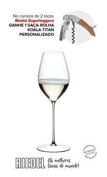  Taça Riedel Superleggero  Champagne Wine Glass