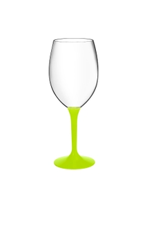 Taça Boccati Gala 560ml (haste verde neon)