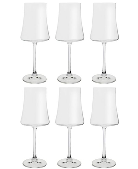 Conjunto 6 Taças de Cristal Ecológico Bohemia Xtra para Vinho Tinto 460ml
