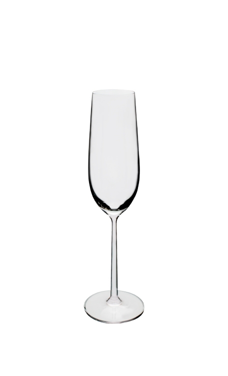 Taça de Cristal Titânio para Espumante 250ml