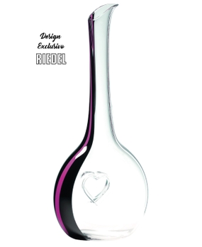 Decanter Riedel Black Tie Bliss Pink